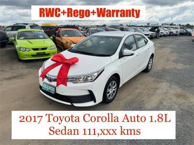 2017 TOYOTA COROLLA ASCENT 4D SEDAN ZRE172R for sale in Brisbane South