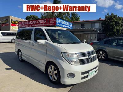 2008 NISSAN ELGRAND Luxury Highstar Wagon E51 for sale in Brisbane South