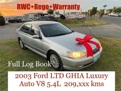 2003 FORD FAIRLANE GHIA 4D SEDAN BA for sale in Brisbane South