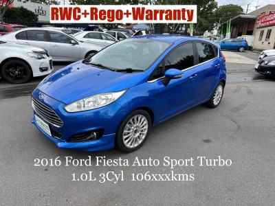 2016 FORD FIESTA SPORT 5D HATCHBACK WZ for sale in Brisbane South