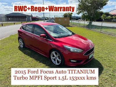 2015 FORD FOCUS TITANIUM 5D HATCHBACK LZ for sale in Brisbane South