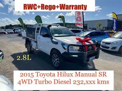 2015 TOYOTA HILUX SR (4x4) C/CHAS GUN126R for sale in Brisbane South