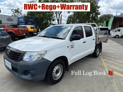 2012 TOYOTA HILUX WORKMATE DUAL CAB P/UP TGN16R MY12 for sale in Brisbane South