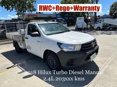 2018 TOYOTA HILUX WORKMATE C/CHAS GUN122R MY17 for sale in Brisbane South