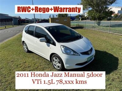 2011 HONDA JAZZ VTi 5D HATCHBACK GE MY12 for sale in Brisbane South