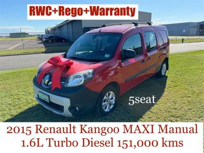 2015 RENAULT KANGOO MAXI CREW 4D VAN X61 MY14 for sale in Brisbane South