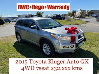 2015 TOYOTA KLUGER GX (4x4) 4D WAGON GSU55R for sale in Brisbane South