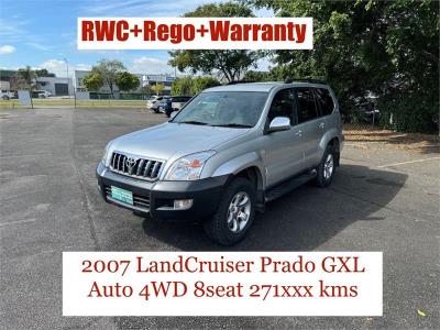 2007 TOYOTA LANDCRUISER PRADO GXL (4x4) 4D WAGON GRJ120R 07 UPGRADE for sale in Brisbane South