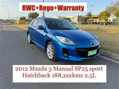 2012 MAZDA MAZDA3 SP25 5D HATCHBACK BL 11 UPGRADE for sale in Brisbane South