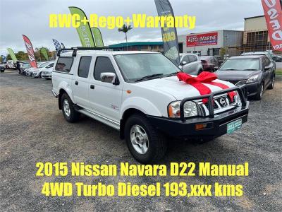 2015 NISSAN NAVARA ST-R (4x4) DUAL CAB P/UP D22 SERIES 5 for sale in Brisbane South