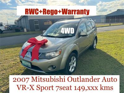 2007 MITSUBISHI OUTLANDER VR-X 4D WAGON ZG MY08 for sale in Brisbane South