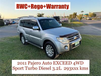 2011 MITSUBISHI PAJERO EXCEED LWB (4x4) 4D WAGON NT MY11 for sale in Brisbane South