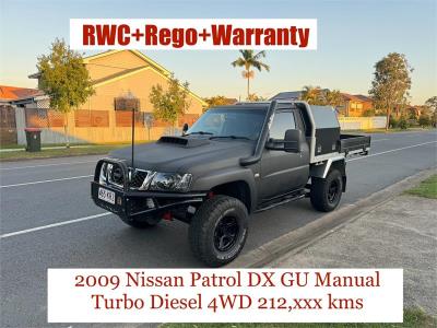 2009 NISSAN PATROL DX (4x4) LEAF C/CHAS GU MY08 for sale in Brisbane South