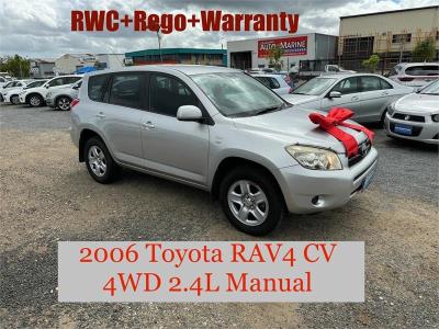 2006 TOYOTA RAV4 CV (4x4) 4D WAGON ACA33R for sale in Brisbane South