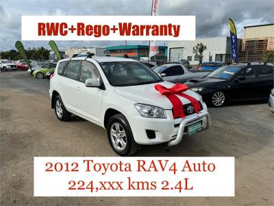 2012 TOYOTA RAV4 CV (2WD) 4D WAGON ACA38R for sale in Brisbane South