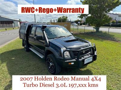 2007 HOLDEN RODEO LX (4x4) CREW C/CHAS RA MY06 UPGRADE for sale in Brisbane South