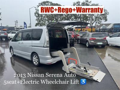 2013 NISSAN SERENA HIGHWAY STAR G (HYBRID) 4D WAGON C26 for sale in Brisbane South