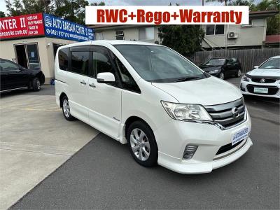 2013 NISSAN SERENA HIGHWAY STAR G (HYBRID) 4D WAGON C26 for sale in Brisbane South