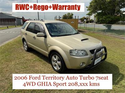 2006 FORD TERRITORY GHIA TURBO (4x4) 4D WAGON SY for sale in Brisbane South