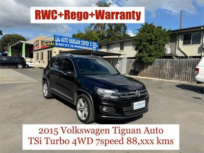 2015 VOLKSWAGEN TIGUAN 132 TSI (4x4) 4D WAGON 5NC MY15 for sale in Brisbane South