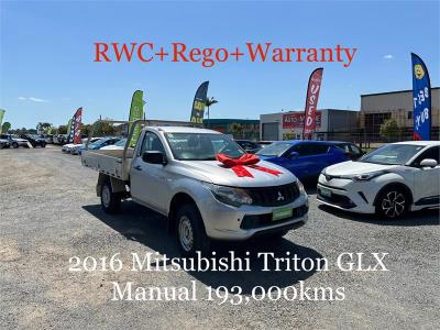 2016 MITSUBISHI TRITON GLX C/CHAS MQ MY16 for sale in Brisbane South