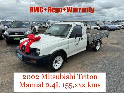 2002 MITSUBISHI TRITON GL C/CHAS MK for sale in Brisbane South