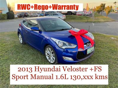 2013 HYUNDAI VELOSTER + 3D COUPE FS MY13 for sale in Brisbane South
