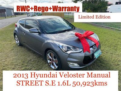 2013 HYUNDAI VELOSTER STREET S.E. 3D COUPE FS MY13 for sale in Brisbane South