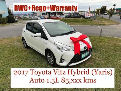 2017 TOYOTA VITZ F (HYBRID) 5D HATCHBACK NHP130 for sale in Brisbane South