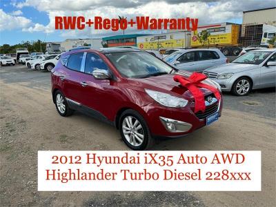 2012 HYUNDAI iX35 HIGHLANDER (AWD) 4D WAGON LM MY13 for sale in Brisbane South