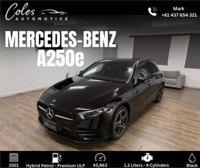 2021 Mercedes-Benz A-Class A250e Hatchback W177 801+051MY for sale in Beverley