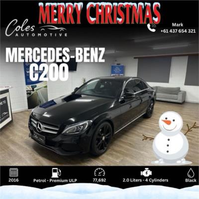 2016 Mercedes-Benz C-Class C200 Sedan W205 807MY for sale in Hendon