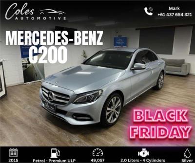 2015 Mercedes-Benz C-Class C200 Sedan W205 for sale in Hendon