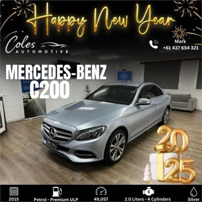 2015 Mercedes-Benz C-Class C200 Sedan W205 for sale in Hendon