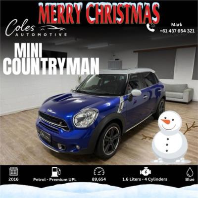 2016 MINI Countryman Cooper S Wagon R60 MY15 for sale in Hendon