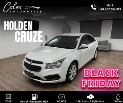 2015 Holden Cruze Equipe Sedan JH Series II MY16 for sale in Beverley