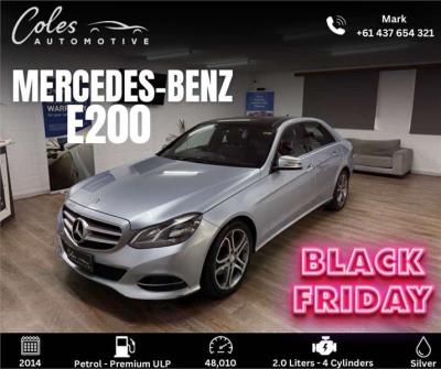 2014 Mercedes-Benz E-Class E200 Sedan W212 805MY for sale in Hendon