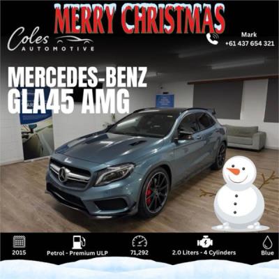 2015 Mercedes-Benz GLA-Class GLA45 AMG Wagon X156 806MY for sale in Hendon