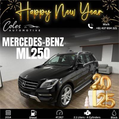 2014 Mercedes-Benz M-Class ML250 BlueTEC Wagon W166 for sale in Hendon