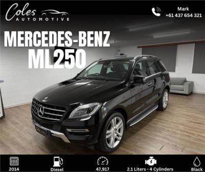 2014 Mercedes-Benz M-Class ML250 BlueTEC Wagon W166 for sale in Hendon