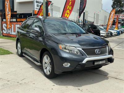 2009 LEXUS RX450h SPORTS LUXURY 4D WAGON GYL15R for sale in South Wentworthville