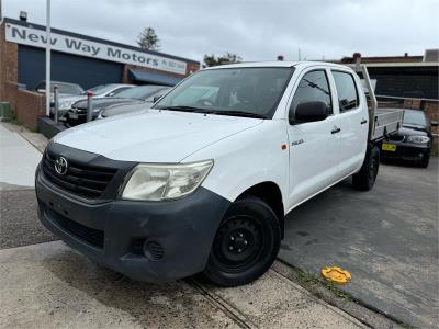 2012 TOYOTA HILUX WORKMATE DUAL CAB P/UP TGN16R MY12 for sale in Belmore