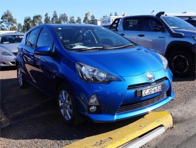 2012 TOYOTA PRIUS-C i-TECH HYBRID 5D HATCHBACK NHP10R for sale in Minchinbury