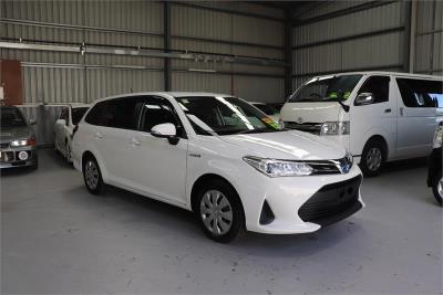 2018 TOYOTA Corolla FIELDER HYBRID WAGON NKE165 for sale in Breakwater