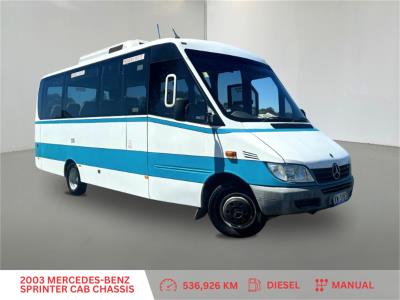 2003 Mercedes-Benz Sprinter 616CDI Cab Chassis for sale in Geelong Districts