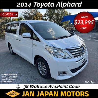 2014 Toyota Alphard Van ATH20 for sale in Point Cook