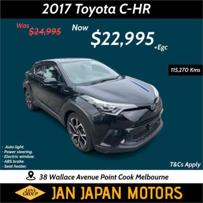 2017 Toyota C-HR SUV ZYX10 for sale in Point Cook