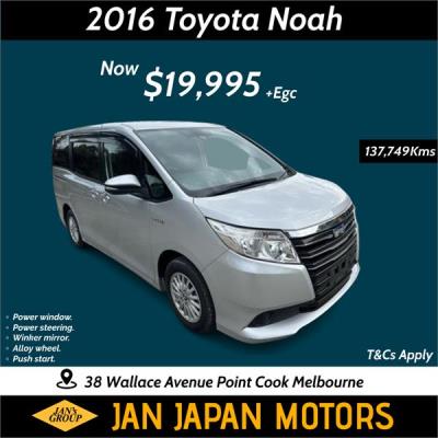 2016 Toyota Noah Van ZWR80 for sale in Point Cook