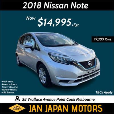 2018 Nissan Note Hatchback HE12 for sale in Point Cook