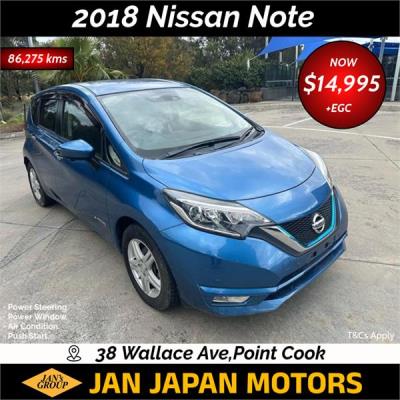 2018 Nissan Note Hatchback HE12 for sale in Point Cook